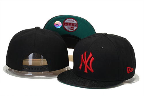 MLB New York Yankees NE Snapback Hat #194